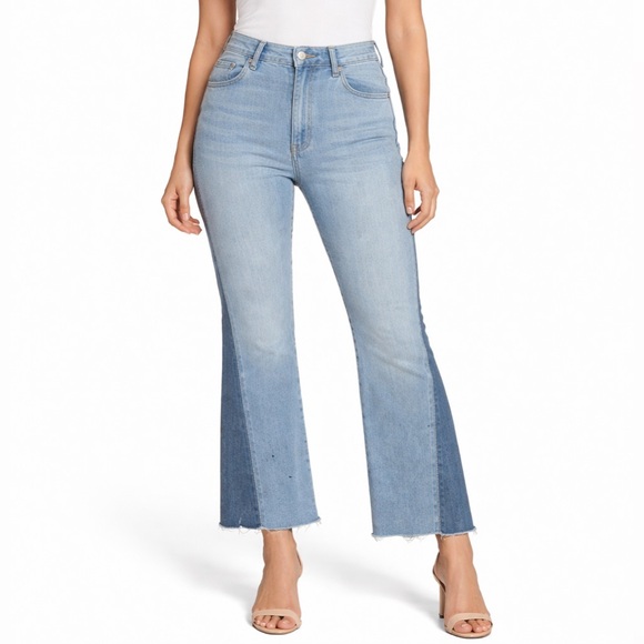 DL1961 Denim - DL1961 Women's Sky Blue Wide Leg Jeans